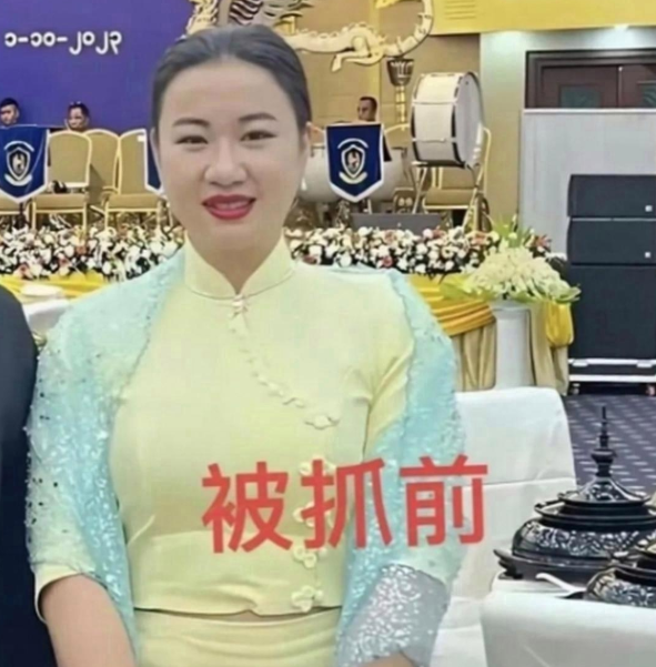缅北女魔头明珍珍

生得一身好皮囊，
温文尔雅阴险藏；
金山银山堆满屋，
家族电诈仍猖狂。
高薪为幌筑高墙，
卧虎山庄劫掠忙；
杀人越货草菅命，
骗取同胞如虎狼。
作恶多端拥武装，
罄竹难书割一方；
以为缅北不法地，
忽来铁镣锁魔王。
罪孽深重明学昌，
逃跑畏罪先自戕；
本来以为不至死，
十恶不赦心