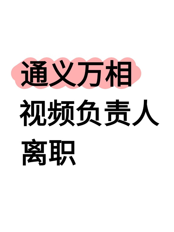 阿里万相视频模型负责人张迎亚离职