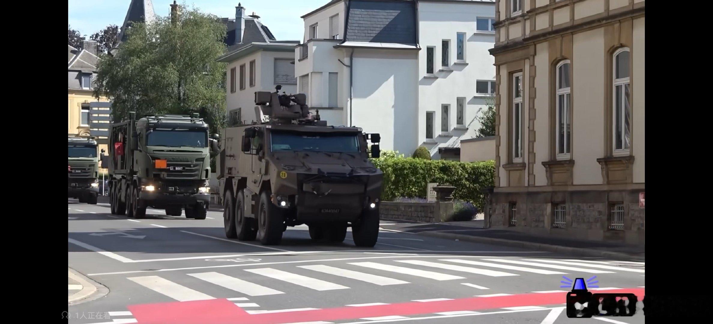 VBMR Griffon（狮鹫／格里芬）6x6多用途装甲车，法国陆军，卢森堡阅兵参演
由法国Nexter、Thales、Arquus联合研发，是法国陆军"蝎子"计划的核心车型。#兵器影像[超话]##军事图鉴[超话]##越野[超话]##陆军# ​