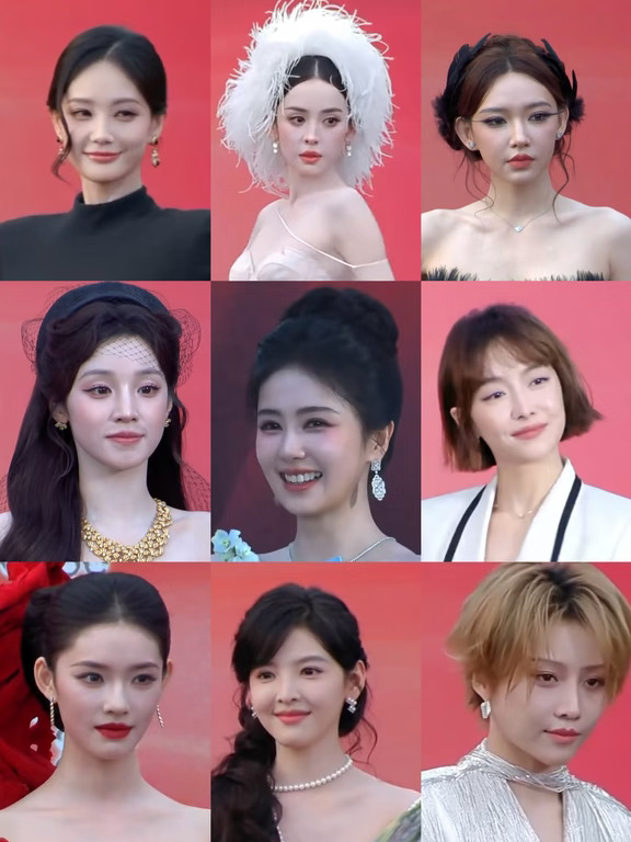 芭莎之夜红毯女明星