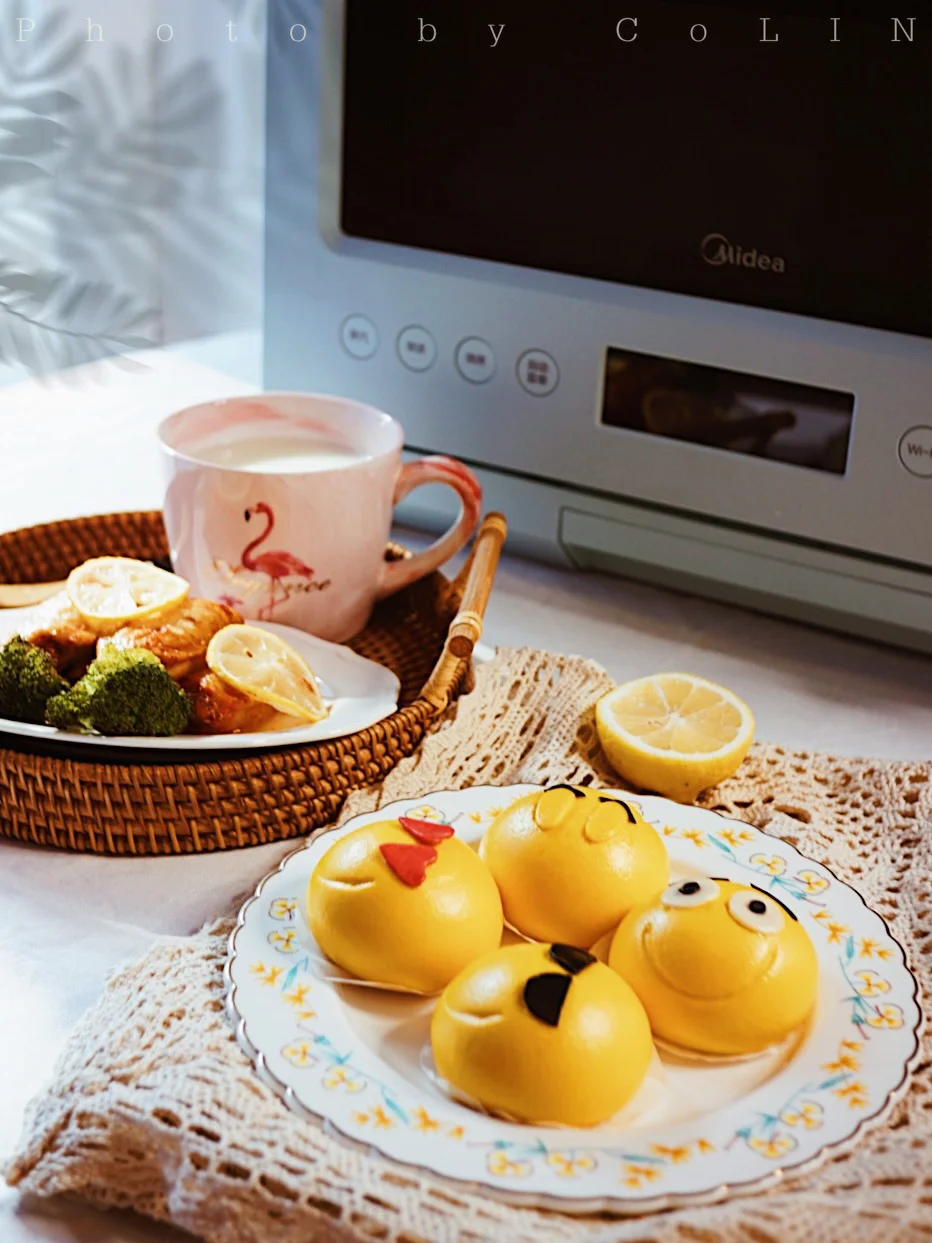 宅家的一日三餐🍽柠香奥尔良鸡翅·卡通包