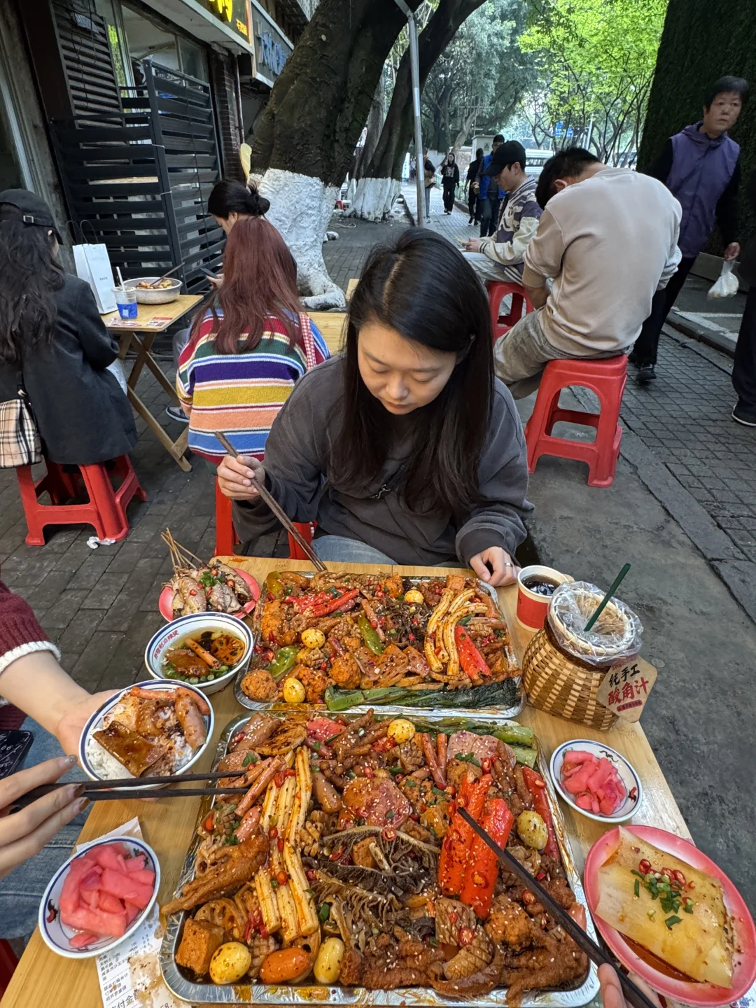 确实是重庆nb好吃的麻辣烫。。。。