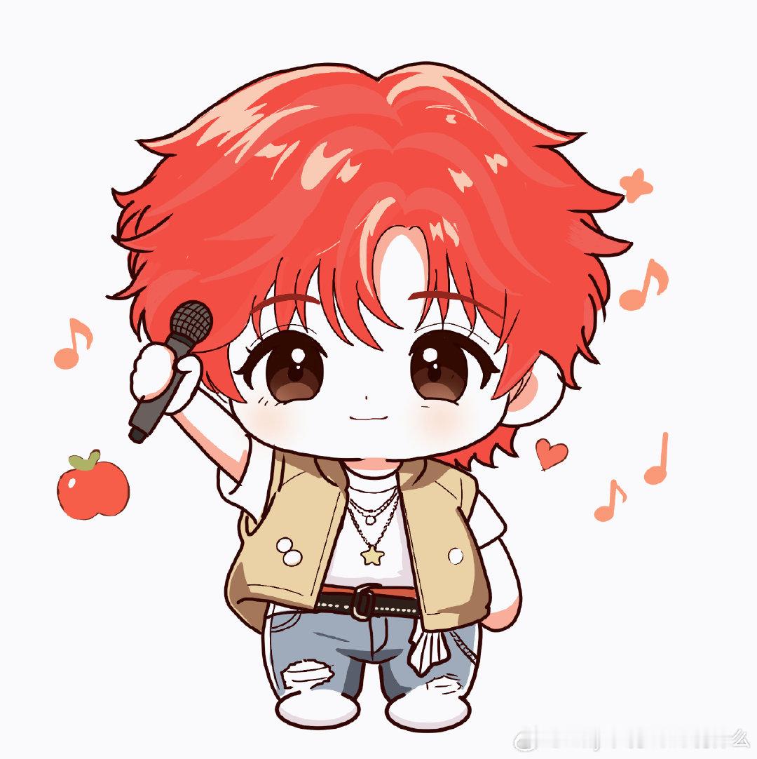 #黄朔[超话]#  你是我的小呀小苹果#黄朔# ​
