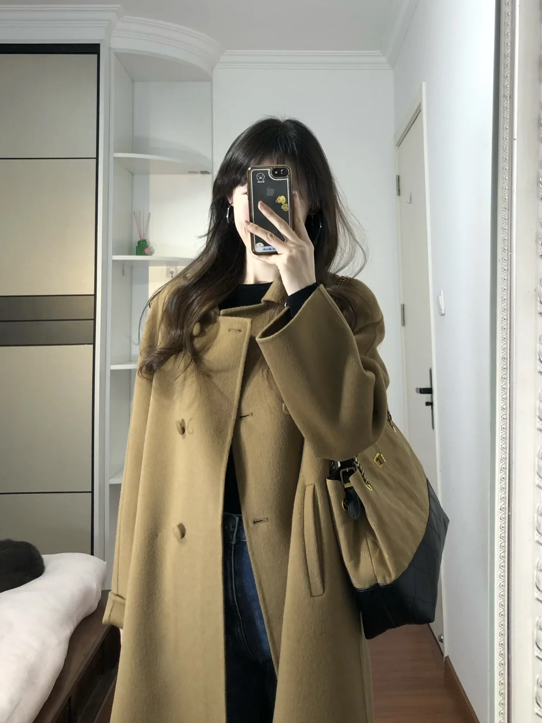 今年第一年驼色大衣