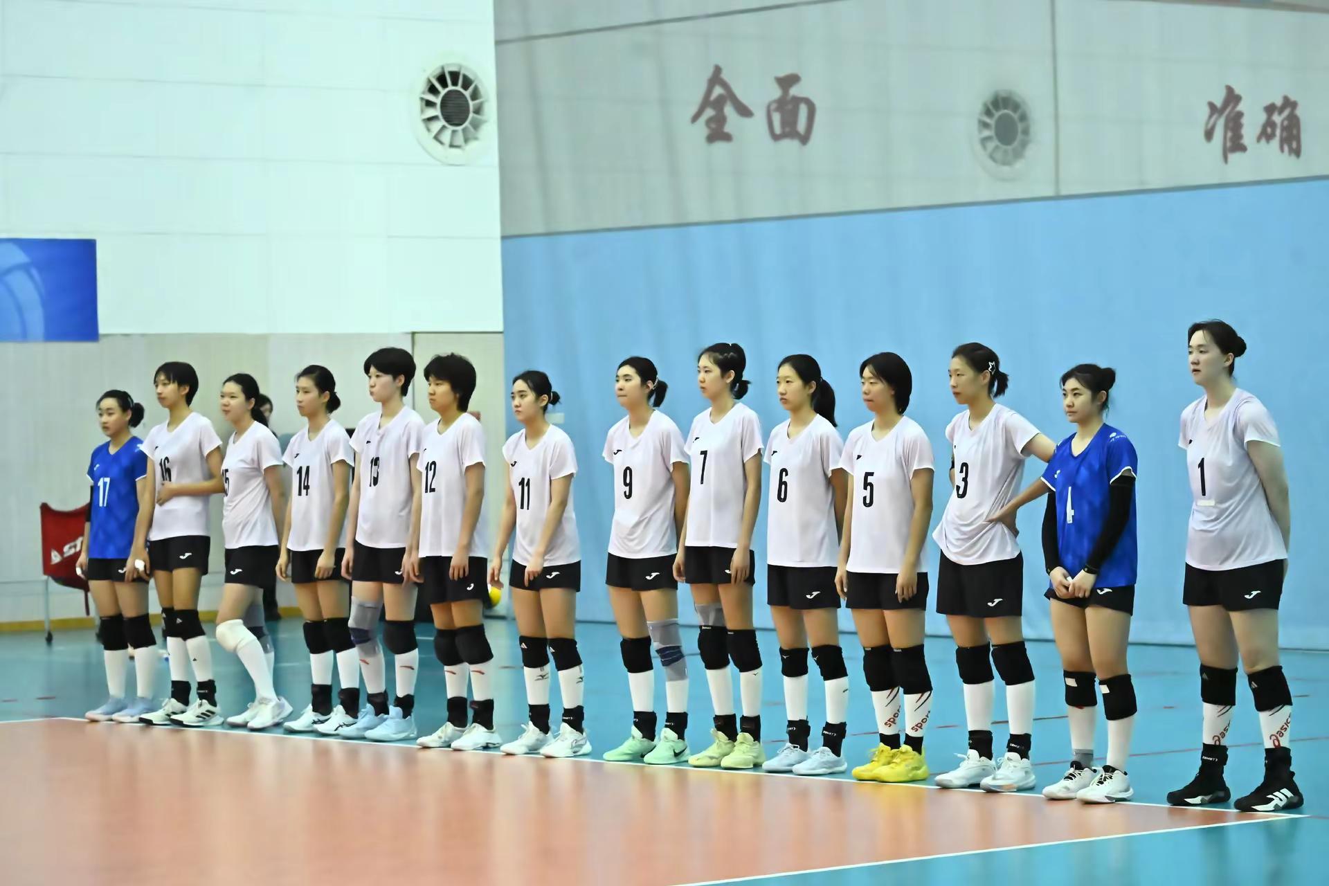 配图-天津青年女子排球队。2026 年全国青少年 U19 排球锦标赛暨第三届全国青少年三大球运动会资格赛竞赛规程排球比赛 排球 打排球 三大球运动会排球