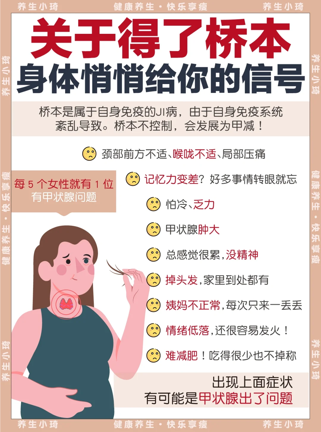 关于得了桥本，看这篇就够了｜干预+调理方法