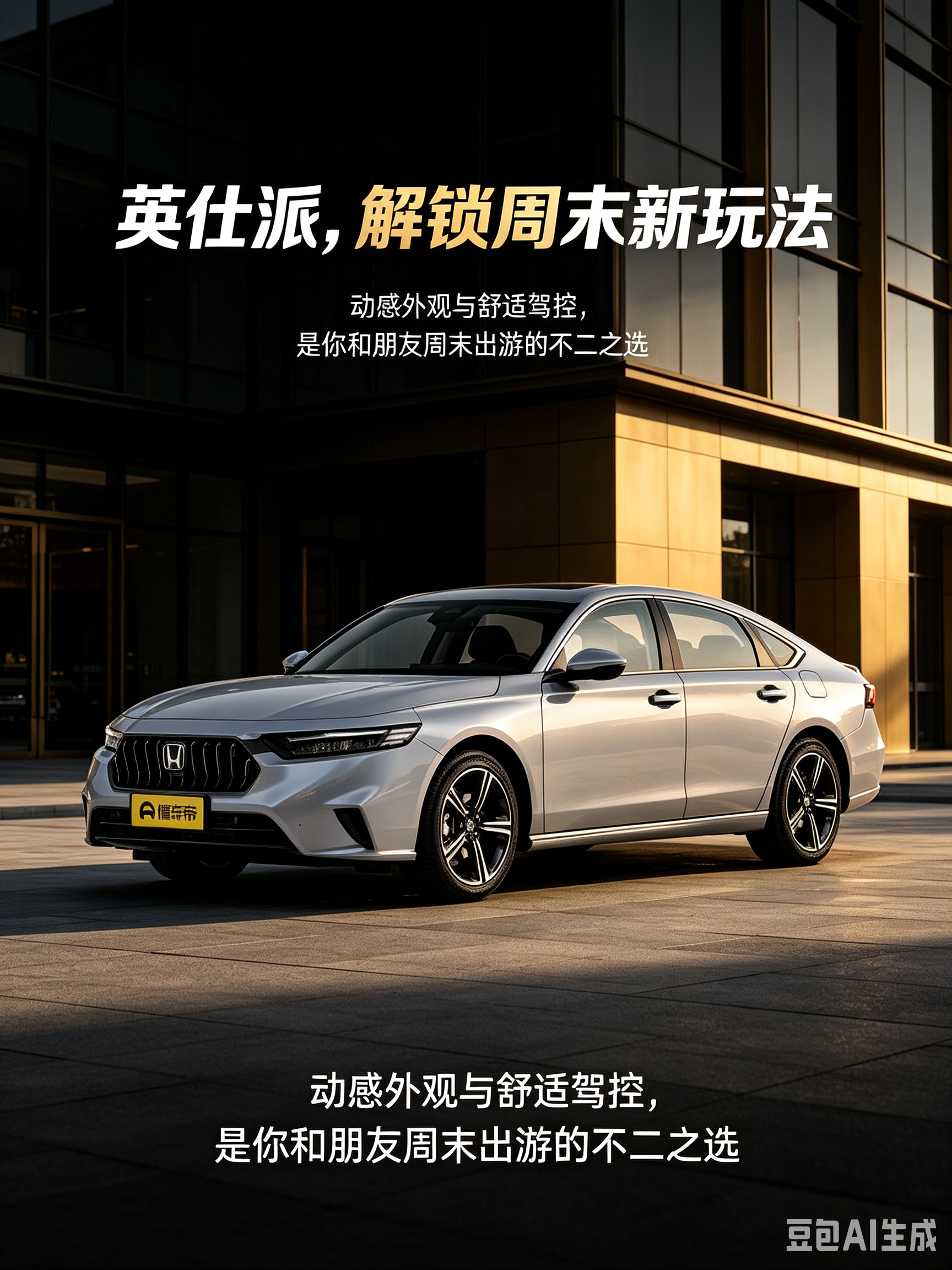 英仕派，适合周末出游的家用轿车