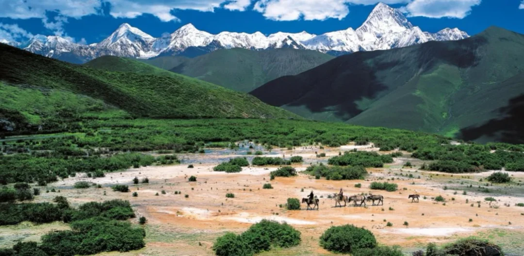 山之大一图放不下，却因视错觉显得并非如此