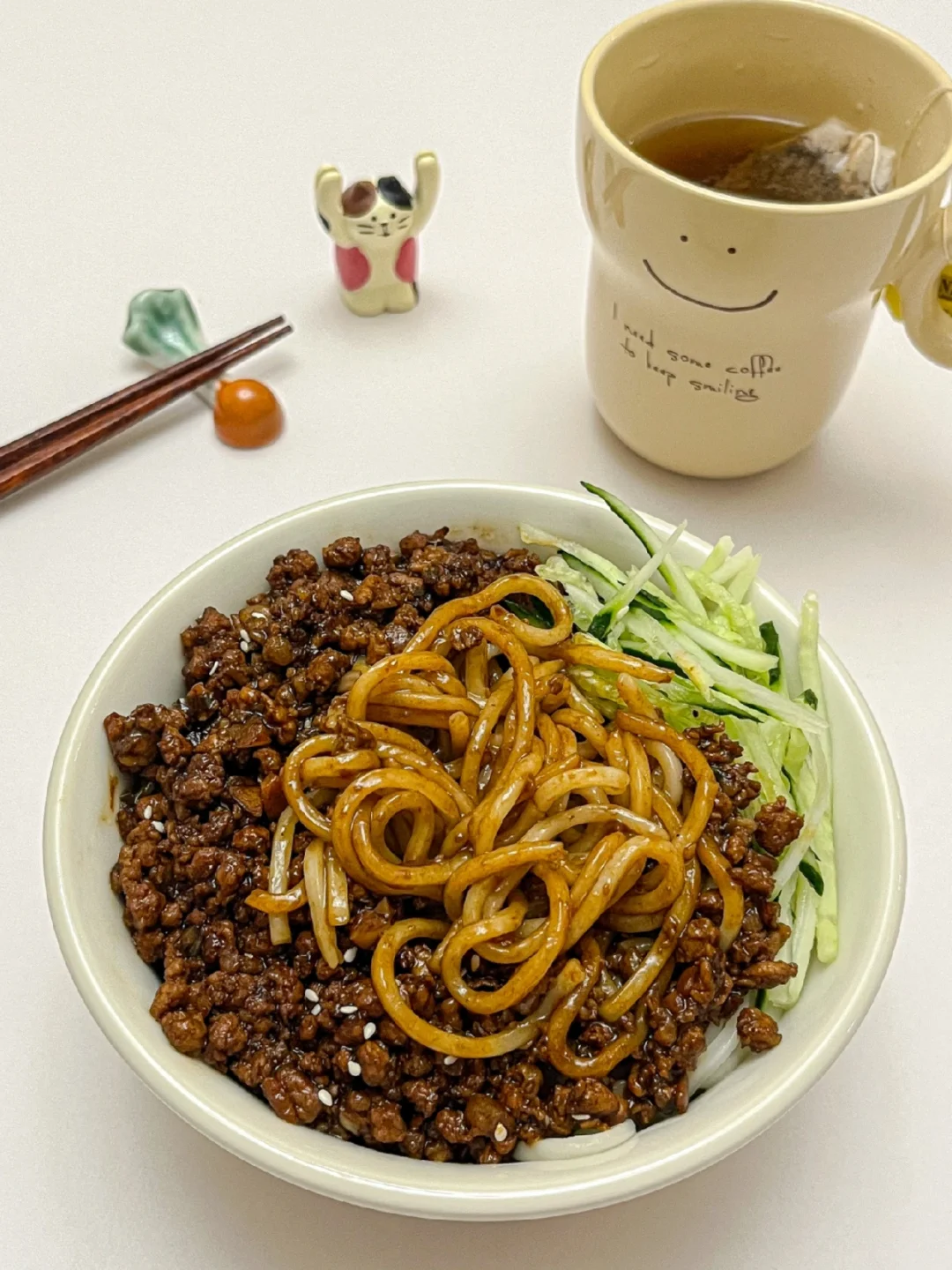 今日晚餐 | 🍜孩子连吃三顿的老北京炸酱面