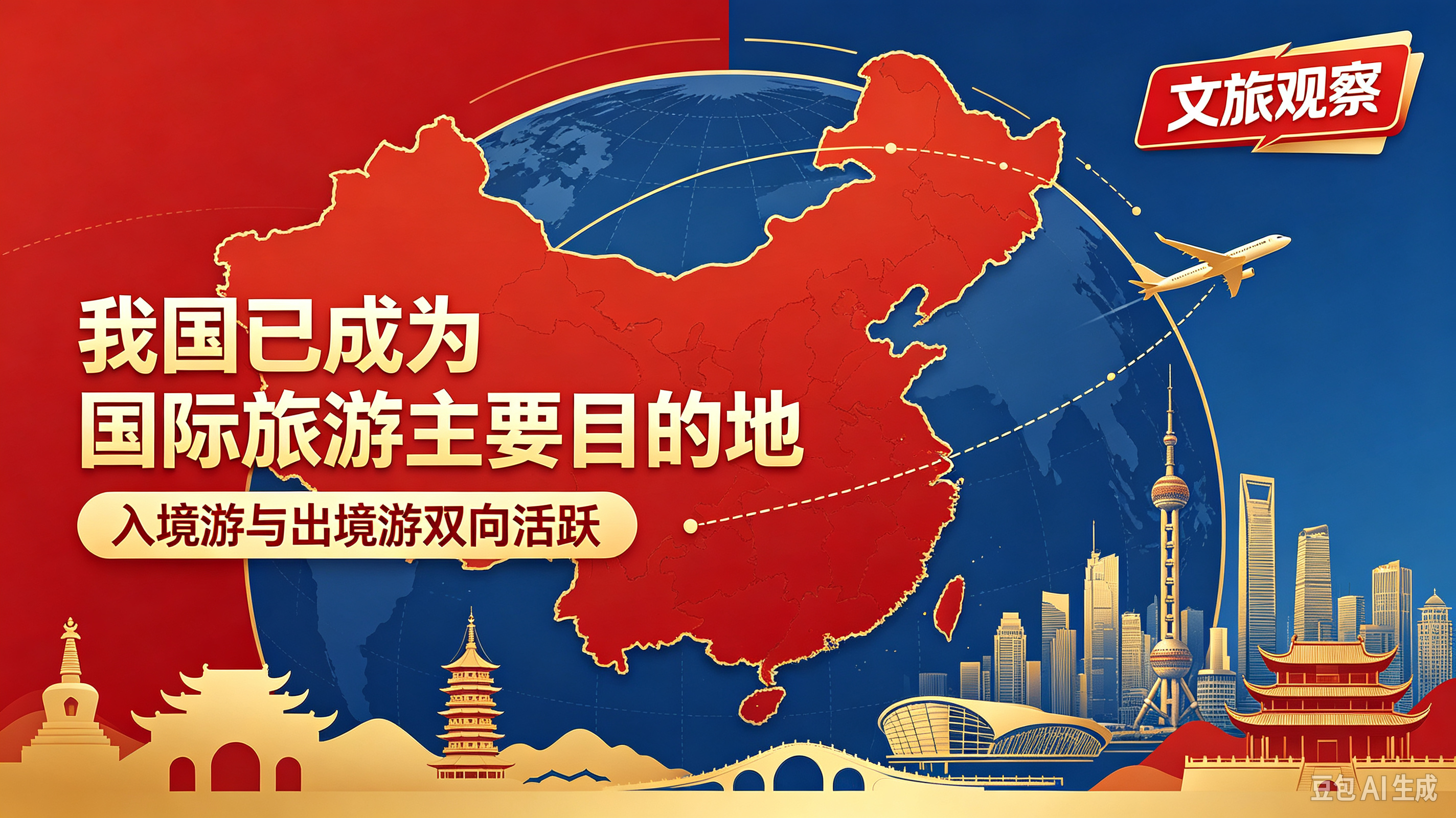 重磅官宣！我国已成国际旅游最大客源国和主要目的地

 
 
 
双向旅游迎来新机遇
，在国新办“开局起步‘十五五’”系列新闻发布会上，文化和旅游部发布重磅消息：我国已经成为国际旅游最大客源国和主要目的地。这一数据，直观展现出我国文旅产业的强劲活力，也标志着我国旅游市场实现双向繁荣。
 
根据公布的数
