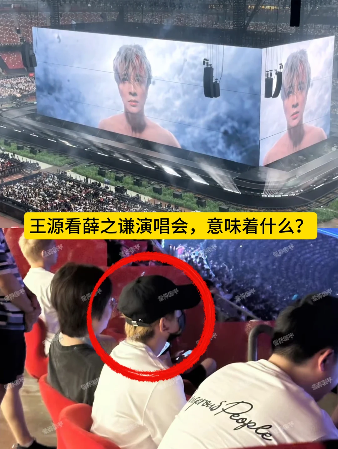 王源看薛之谦演唱会，意味着什么？