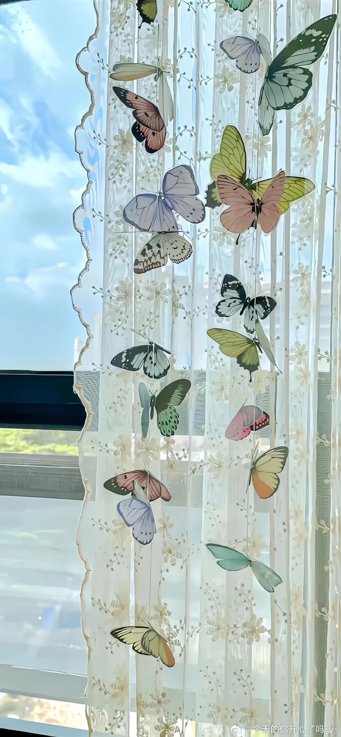 𝒔𝒉𝒂𝒓𝒆 🦋🦋🦋｜微信背景图 | 清凉壁纸｜高级感锁...