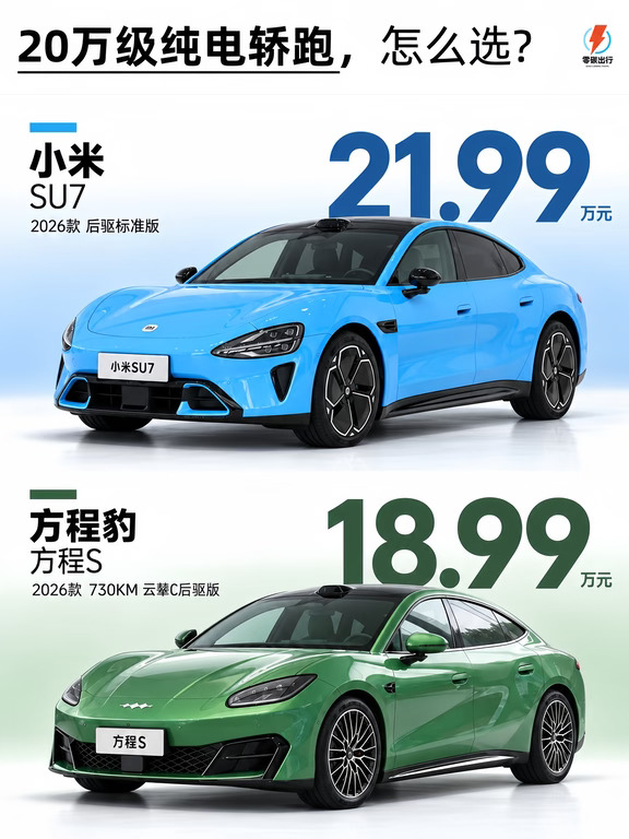 方程S硬刚SU7，谁更值得买？