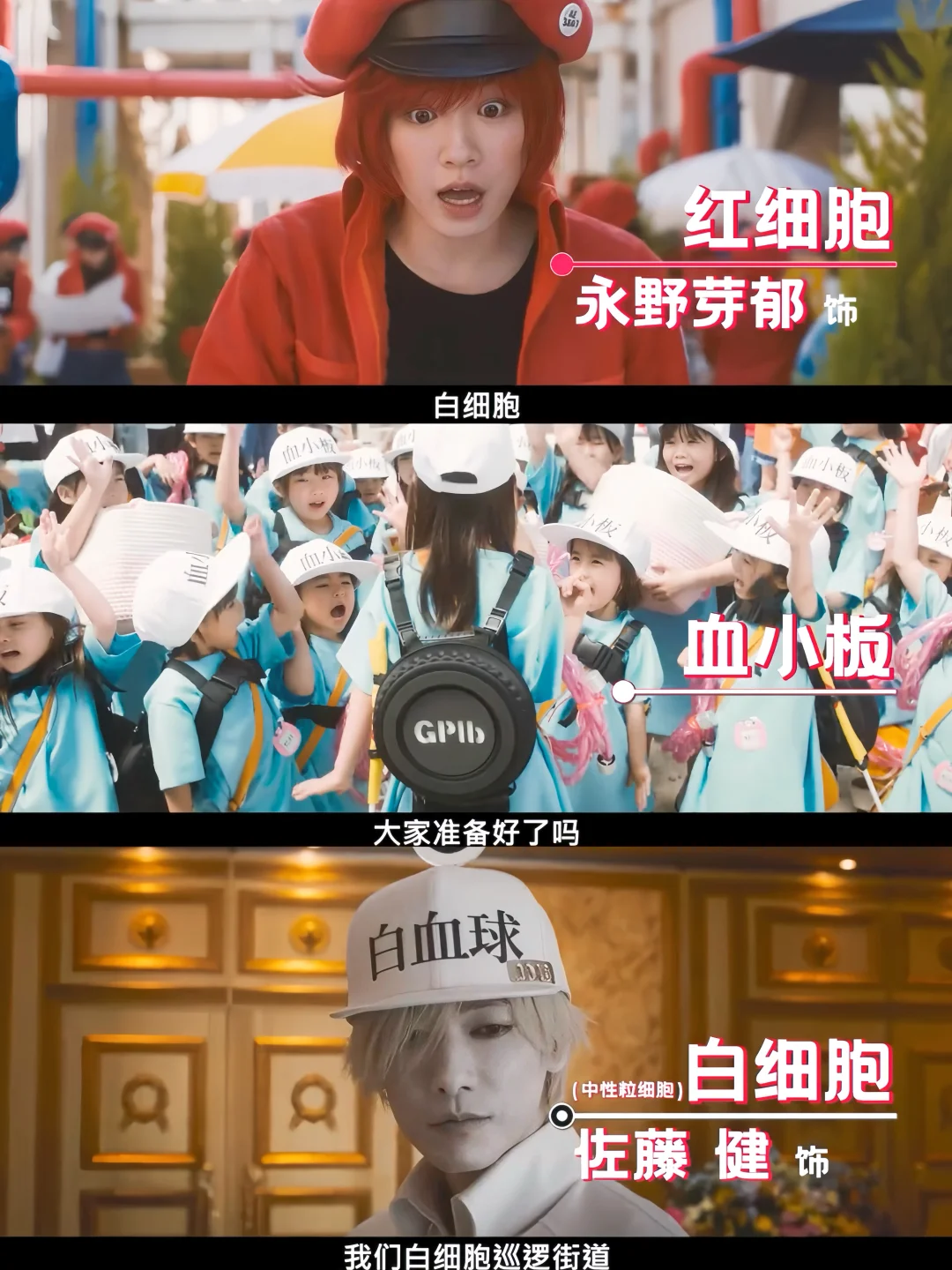 终于来了‼细胞作战‼身体内部探险‼萌翻了