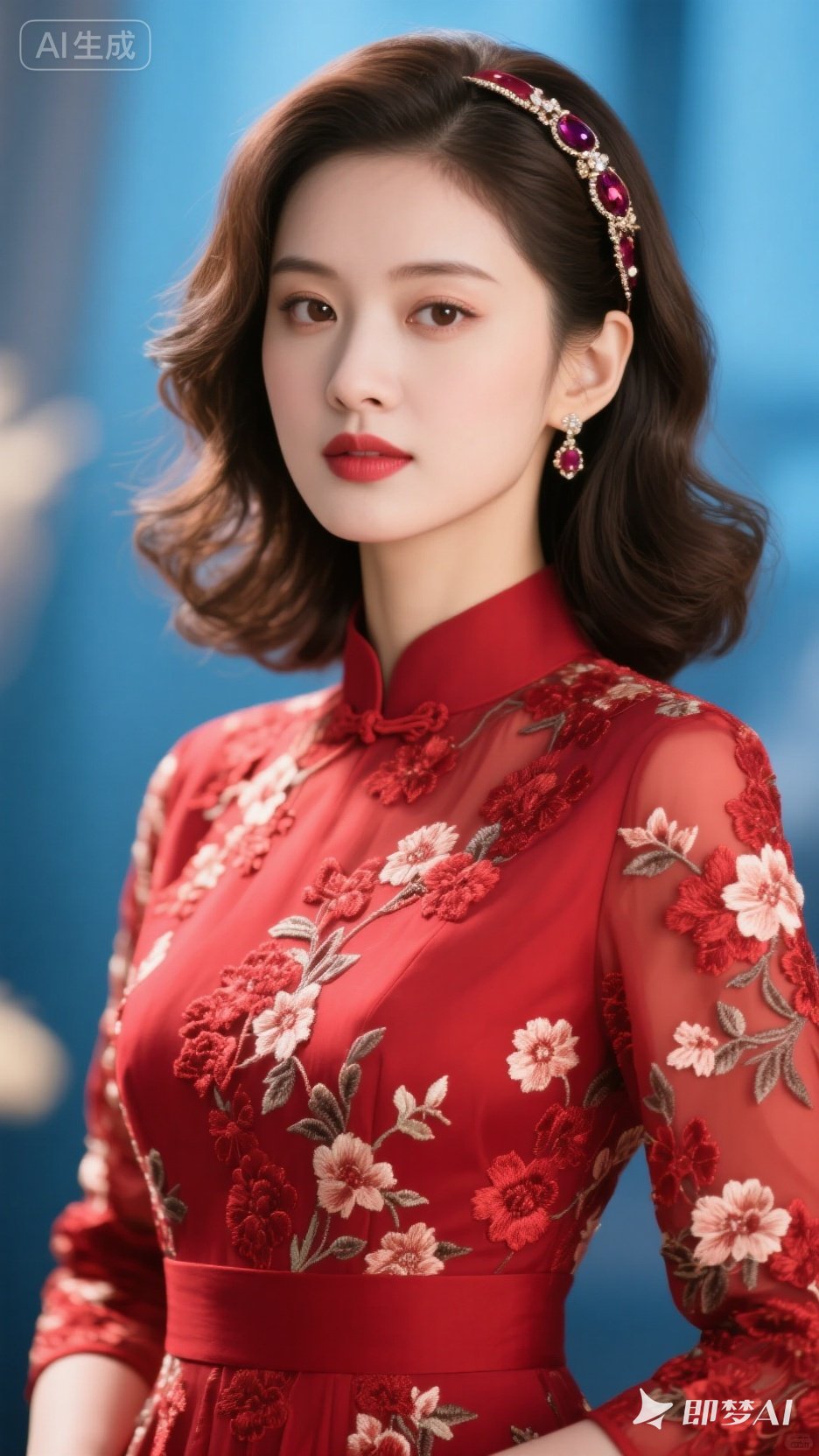 穿旗袍的小姐姐，美到窒息