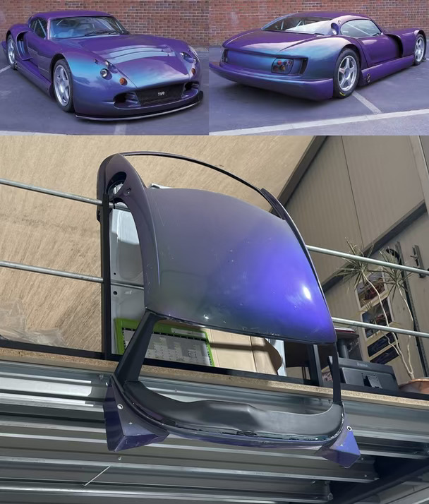 TVR Cerbera Speed 12 原型车的车顶