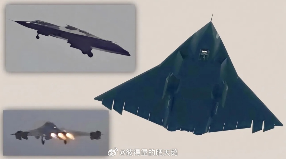 【俄媒：中国国防工业展会上公开新型歼‑36 战斗机性能参数】
据俄媒报道，在中国国防工业展会上，展台对外公示了成飞 J‑36 第六代战斗机的标称性能参数。根据展台资料：这款新机起飞重量 50‑60 吨，作战半径超过 4000 千米，航程大于 6000 千米，最大飞行速度 2‑5.2 马赫。以上数据尚未得到官方确 ​