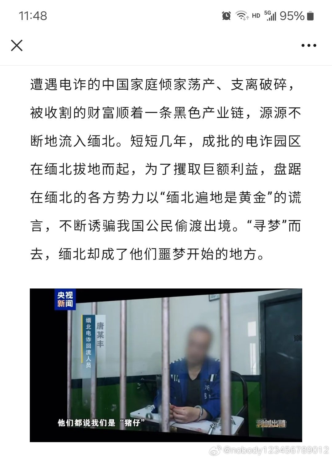 贫穷年代的经典名言:爱拼才会赢，"发达"年代的经典名言:爱骗才会赢…在粤语里"猪仔"刚好就是形容被绑×架的人 ​