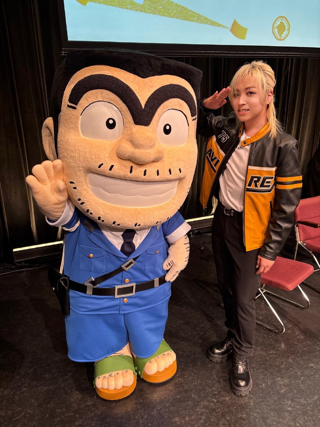 这次有幸将在动画《新这里是葛饰区龟有公园前派出所》中饰演中川圭一一角！

之前还参加了发表会☺️

敬请期待♪

#新乌龙派出所# ​