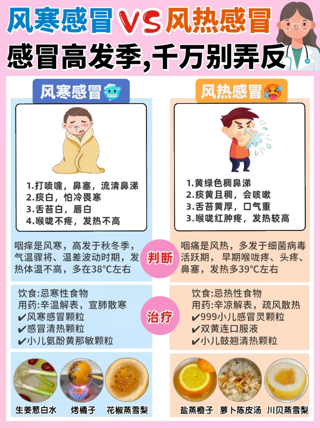 💥感冒又爆发啦！护理错误❌会坑娃❗