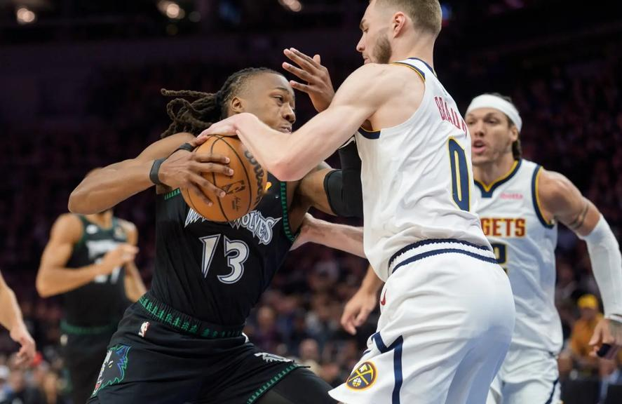 双核伤退却大胜16分！森林狼3-1掘金，赢在“不要命”的狠劲！