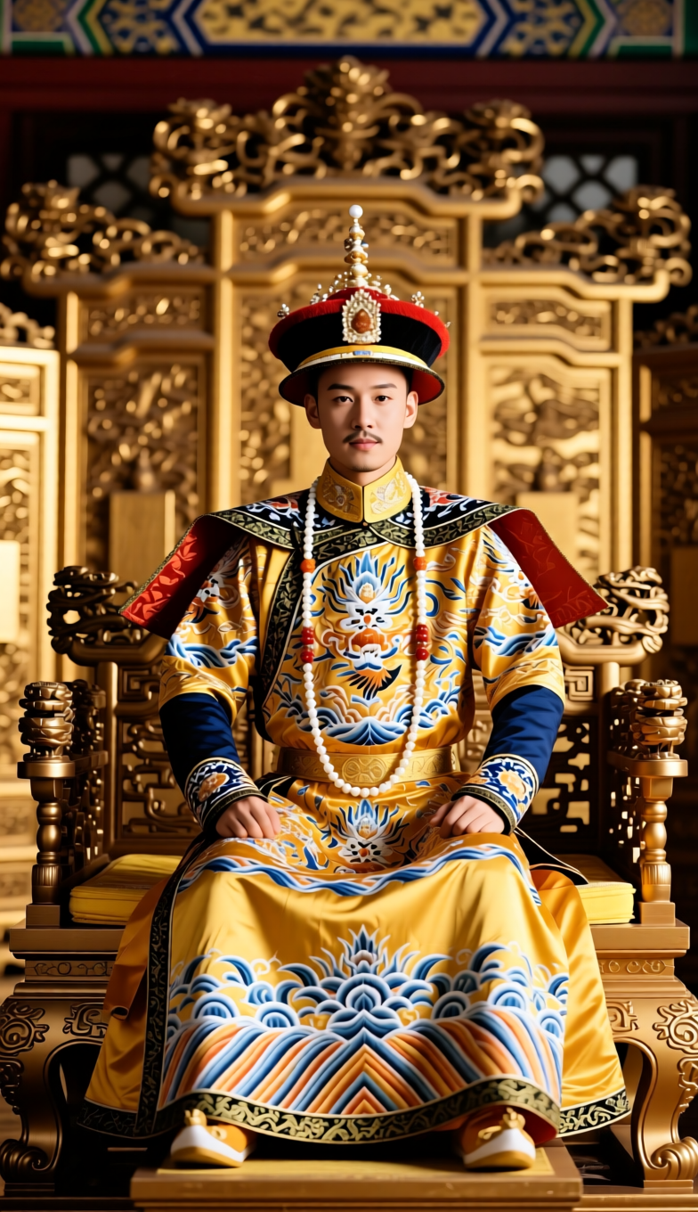 乾隆皇帝：一个被皇位耽误的“段子手”
你以为乾隆皇帝整天就是批奏折、逛江南、写打油诗？太天真了！这位爷要是活在今天，绝对是微博热搜的常驻嘉宾，抖音上的顶流网红。

话说有一年，乾隆去江南视察工作，地方官为了讨好他，特意安排了一场“万民伞”的戏码——老百姓跪成一片，高呼“万岁”。乾隆站在龙船上，看着岸