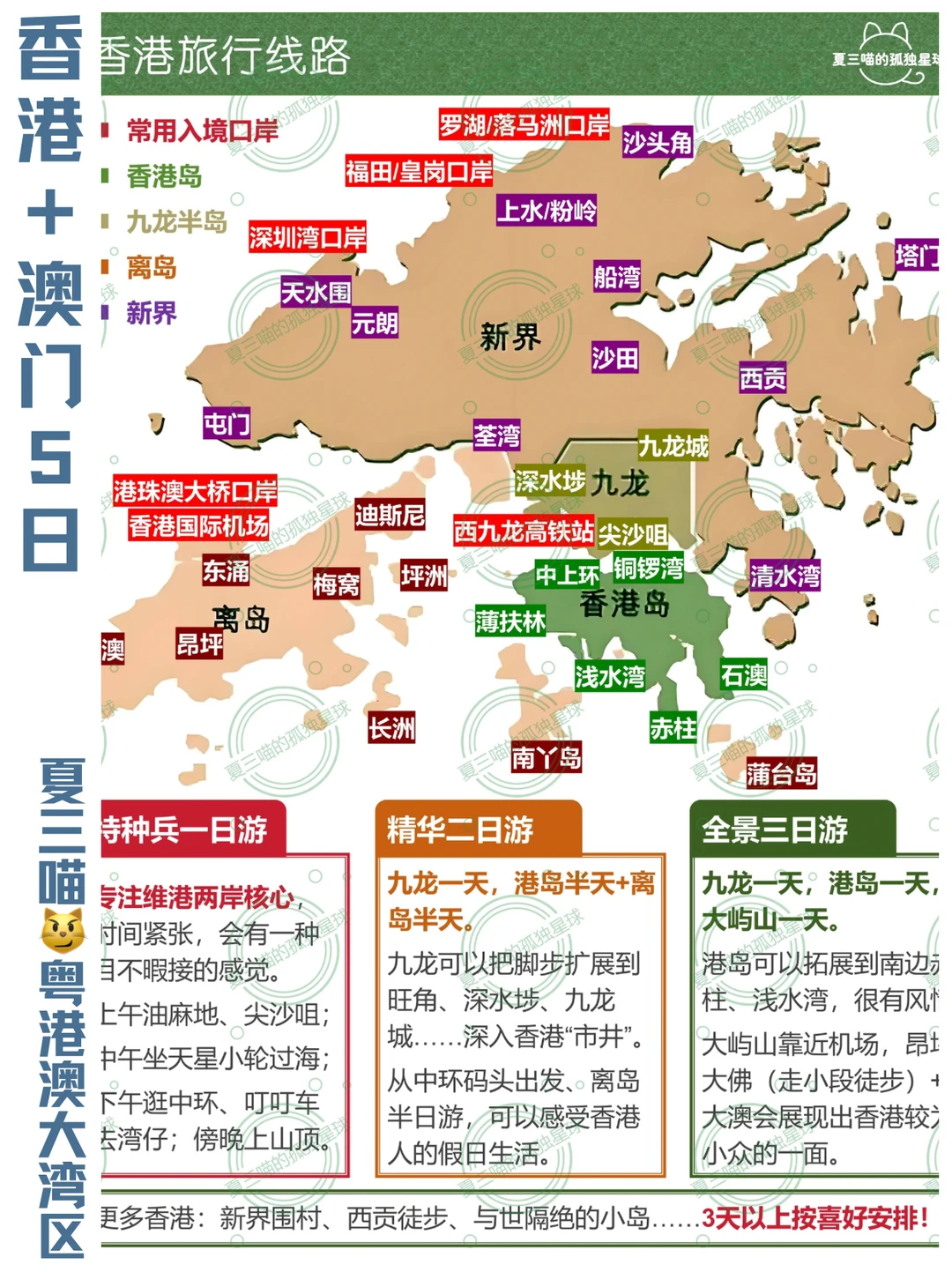香港+澳门5日游方案，收300值吗⁉️附文件