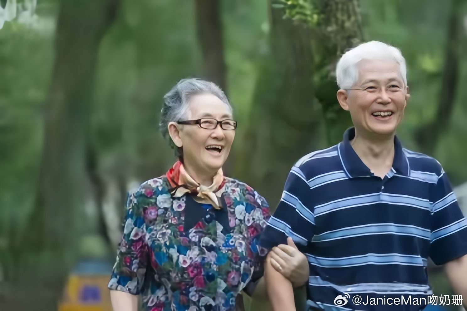 你以为的白发老人 and 大群体的白发老人 ​