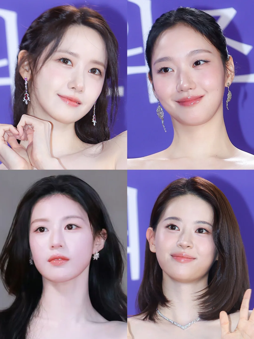 感受下韩国女明星的妆容，真的都很淡！