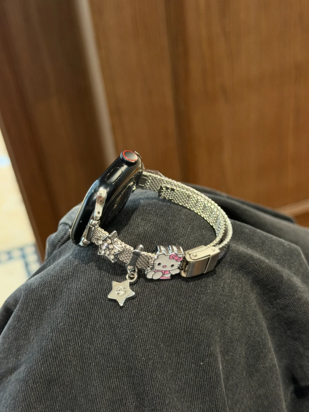 AppleWatch 星闪闪kitty戒指呀💍小众复古感