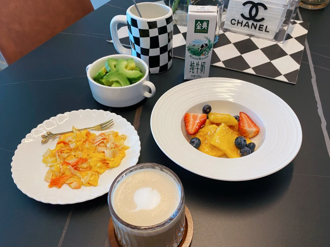 周末愉快～我的早餐打卡