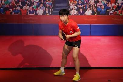 【孙颖莎首尊蜡像正式入驻上海杜莎夫人蜡像馆】世界体育名人嘉年华暑期荣耀...