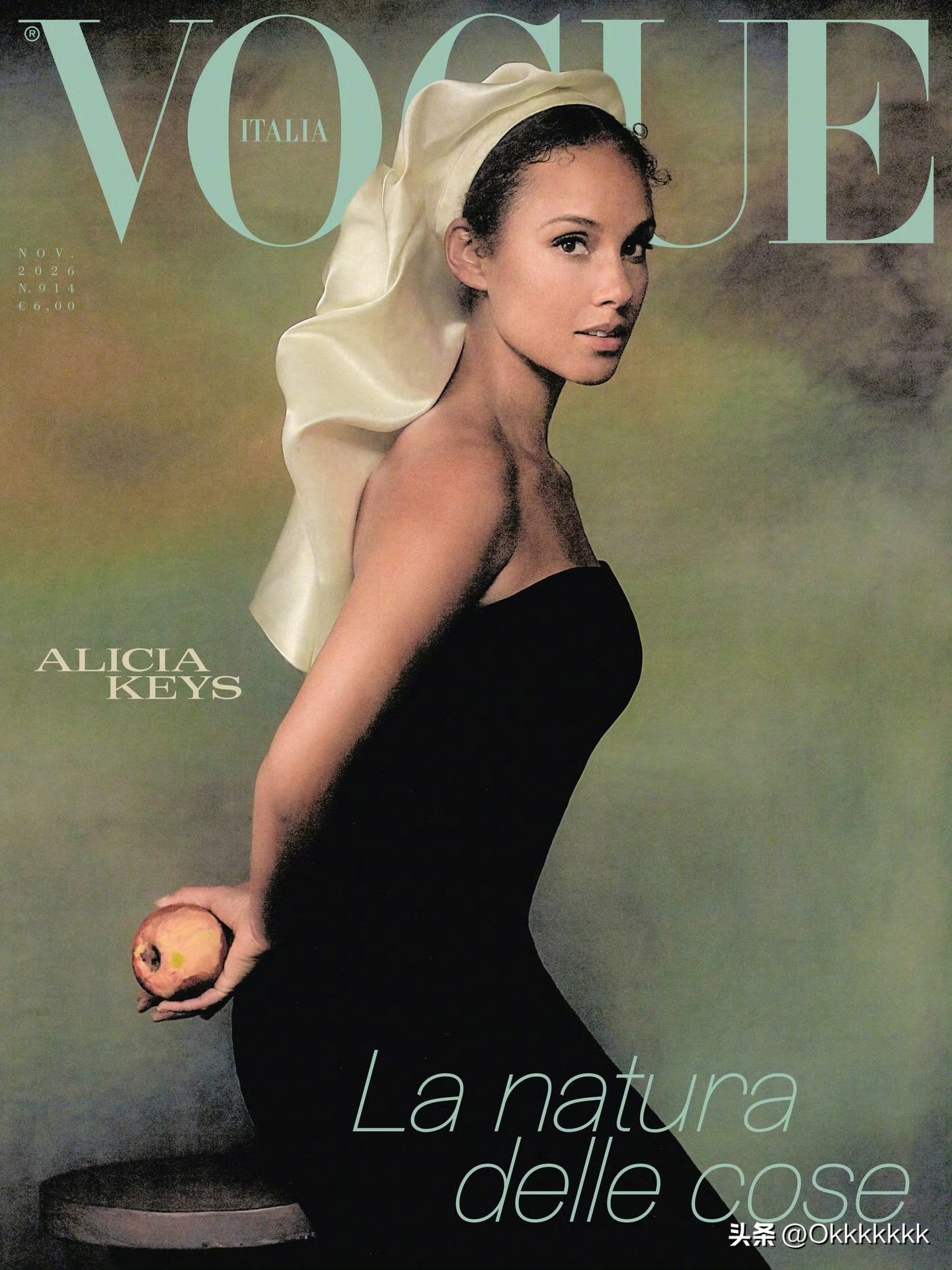 Vogue Italia November2026意大利版十一月刊封面人物，Ailcia Keys迎来个人Vogue首封。