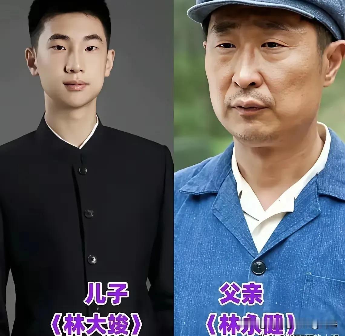 都说儿子像妈，女儿像爸。但在娱乐圈，有些男明星的基因是真霸道，生个儿子跟自己一个模子刻出来的，连神韵都一模一样。

张智霖的儿子、吴尊的儿子，简直就是把爸爸的脸直接复制过来的。邵兵的儿子邵子恒，那颜值青出于蓝而胜于蓝。刘烨家的小诺一，中西合璧，五官精致得像画出来的。
以前总觉得林大竣像爸爸，小眼睛单
