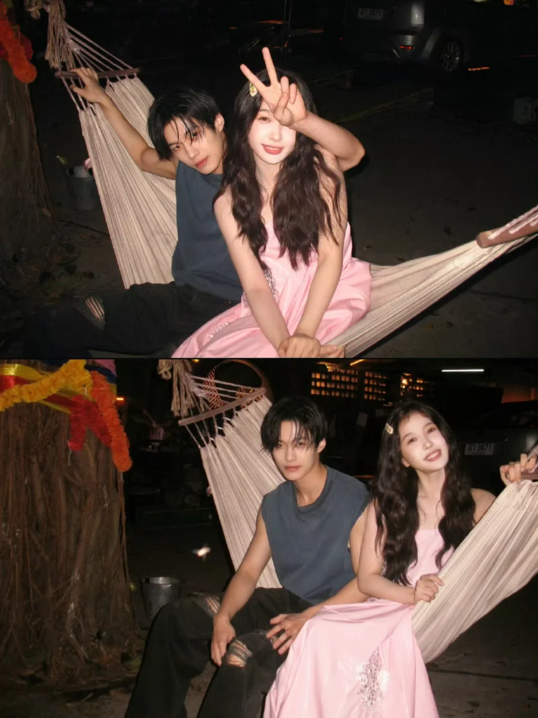 虞书欣✖️何与💕《双轨》定档11月20❗️