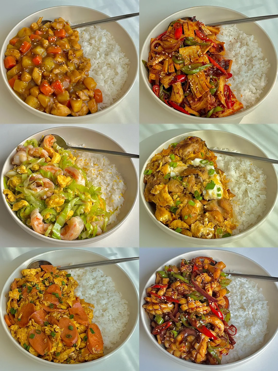 ☀️一周不重样家常菜盖饭合集｜简单易做巨下