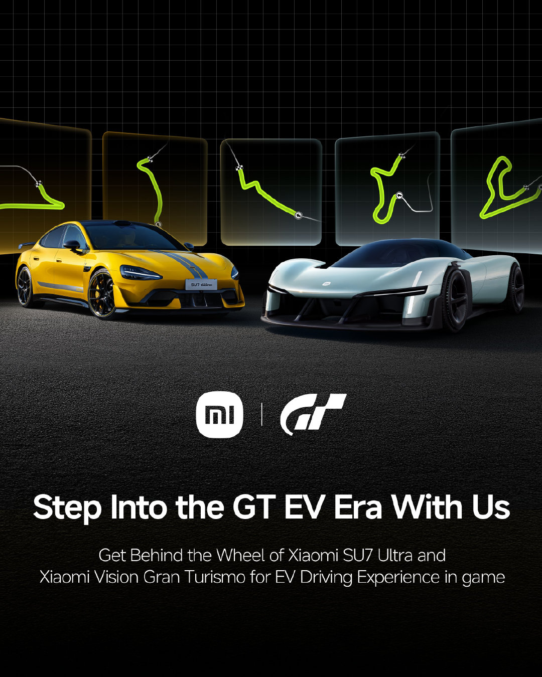 小米又来赛车游戏里圈粉了。

《Gran Turismo》即将推出新的电动车驾驶体验，玩家可以开着小米 SU7 Ultra 和小米 Vision GT，在游戏里感受电动车的驾驶乐趣。

#电车出海##大v聊车##小米su7# ​