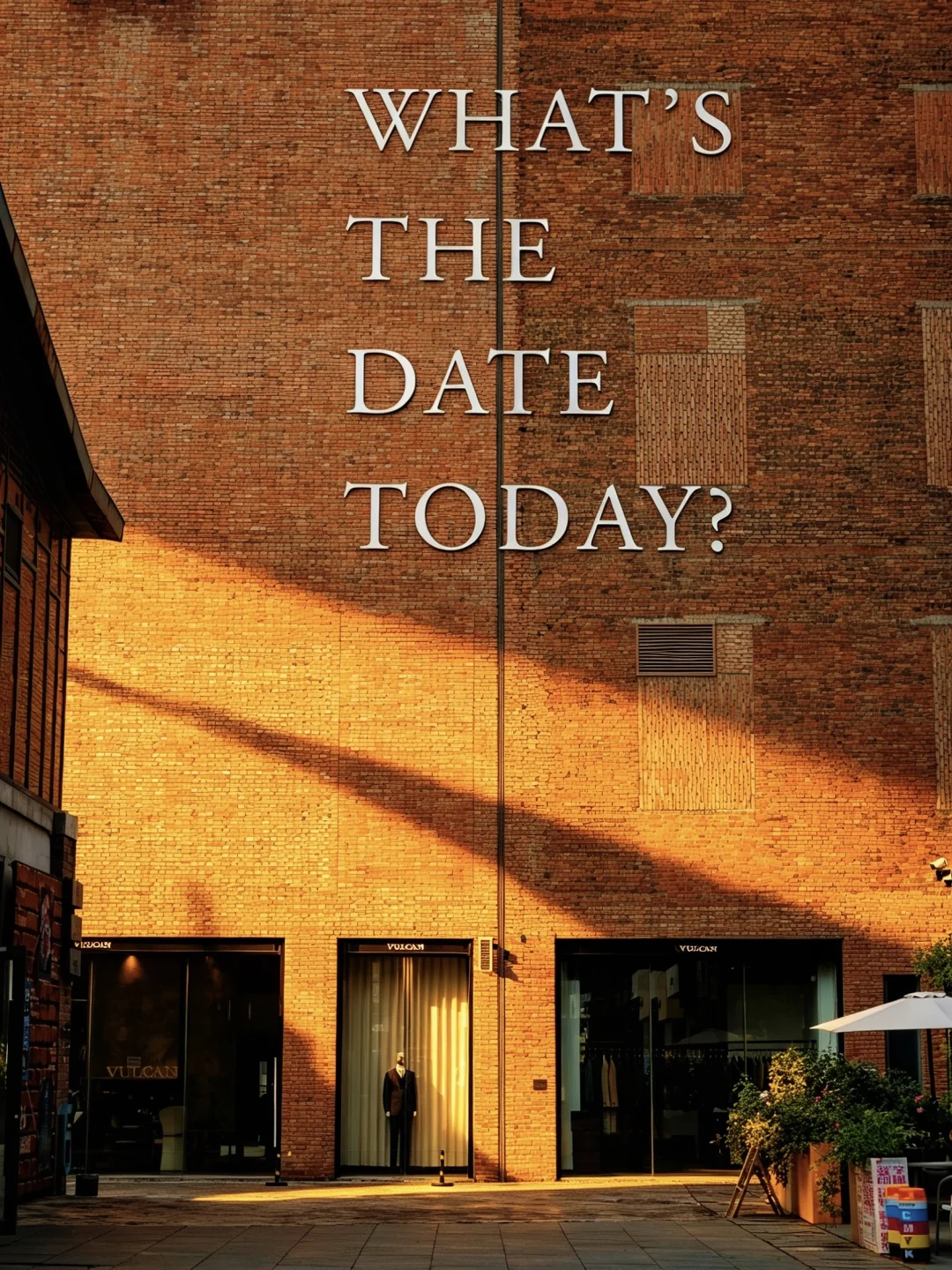 “What‘s the date today?”