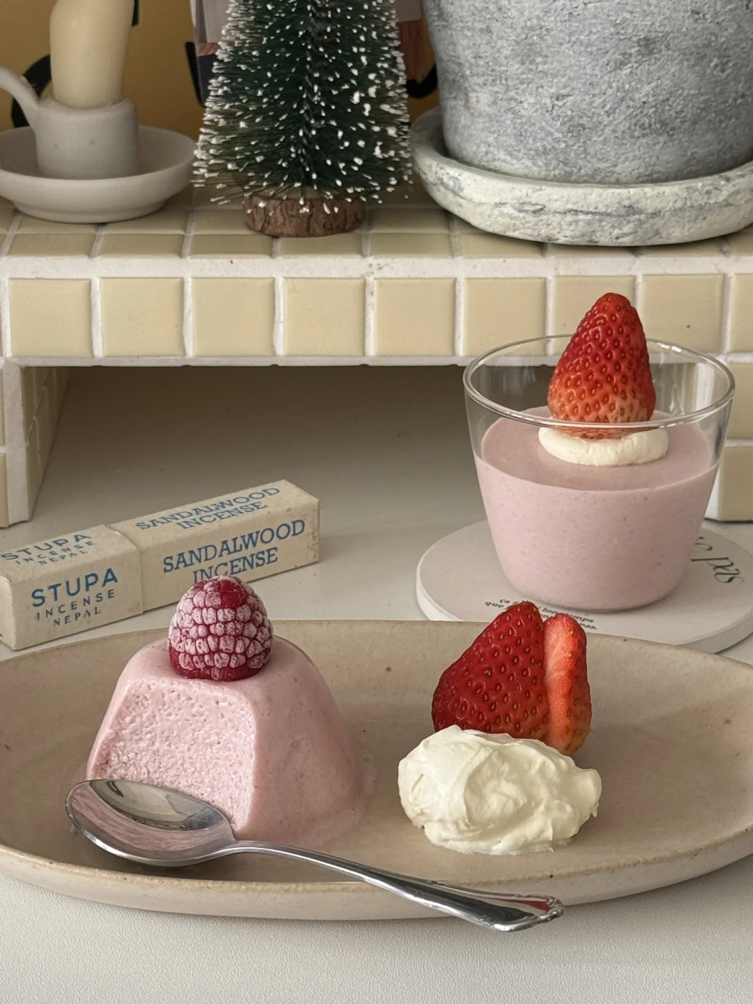 如果冬天的记忆有味道，那一定是草莓味🍓