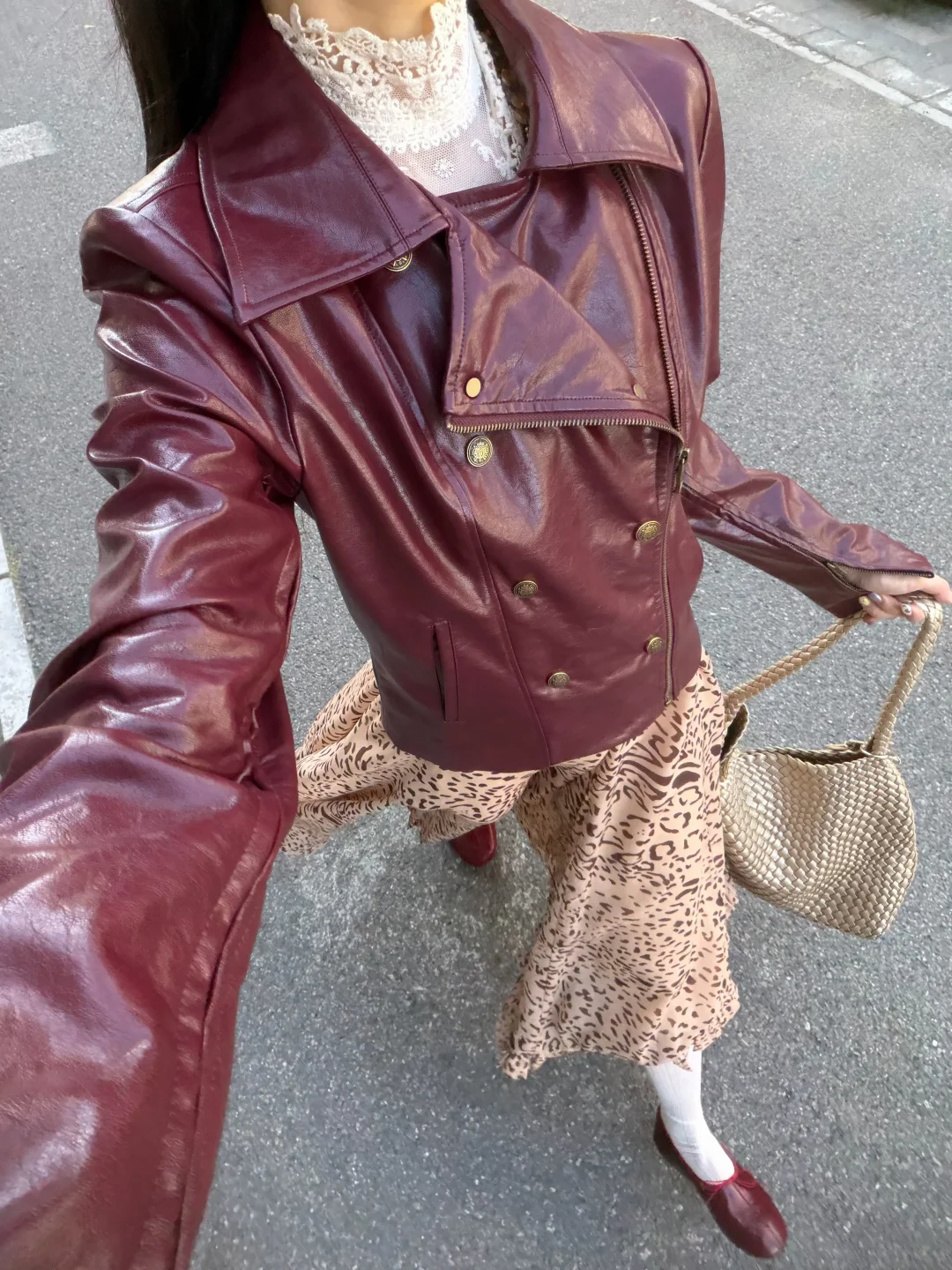🍷皮衣入秋