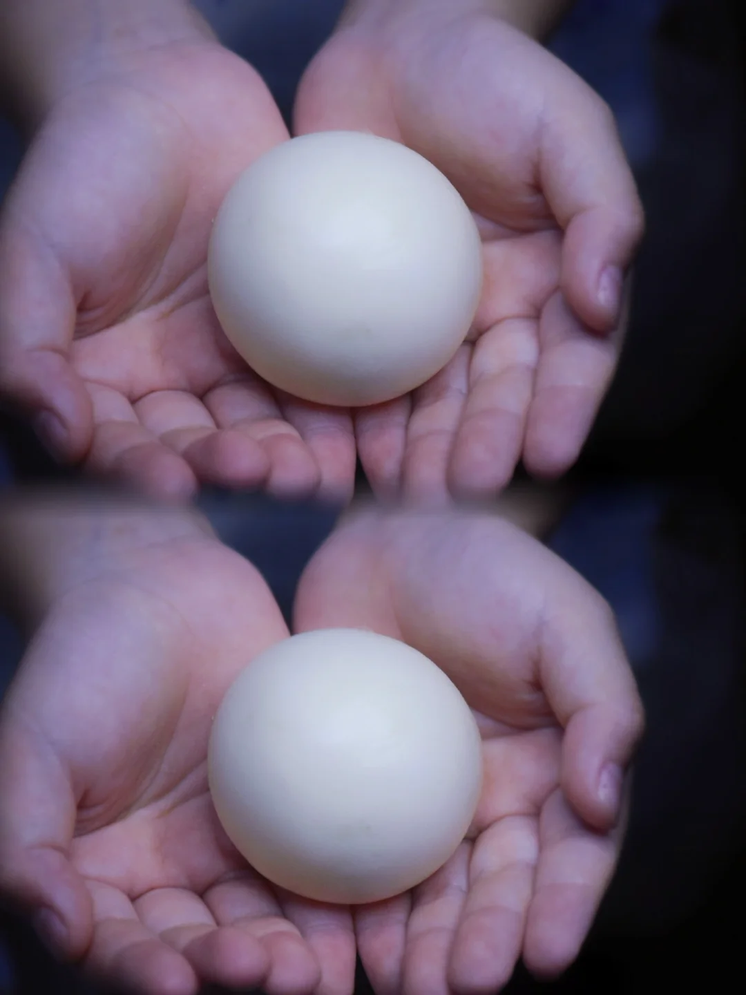 做了一个mini水光肌小馒头～真的是太可爱啦！！