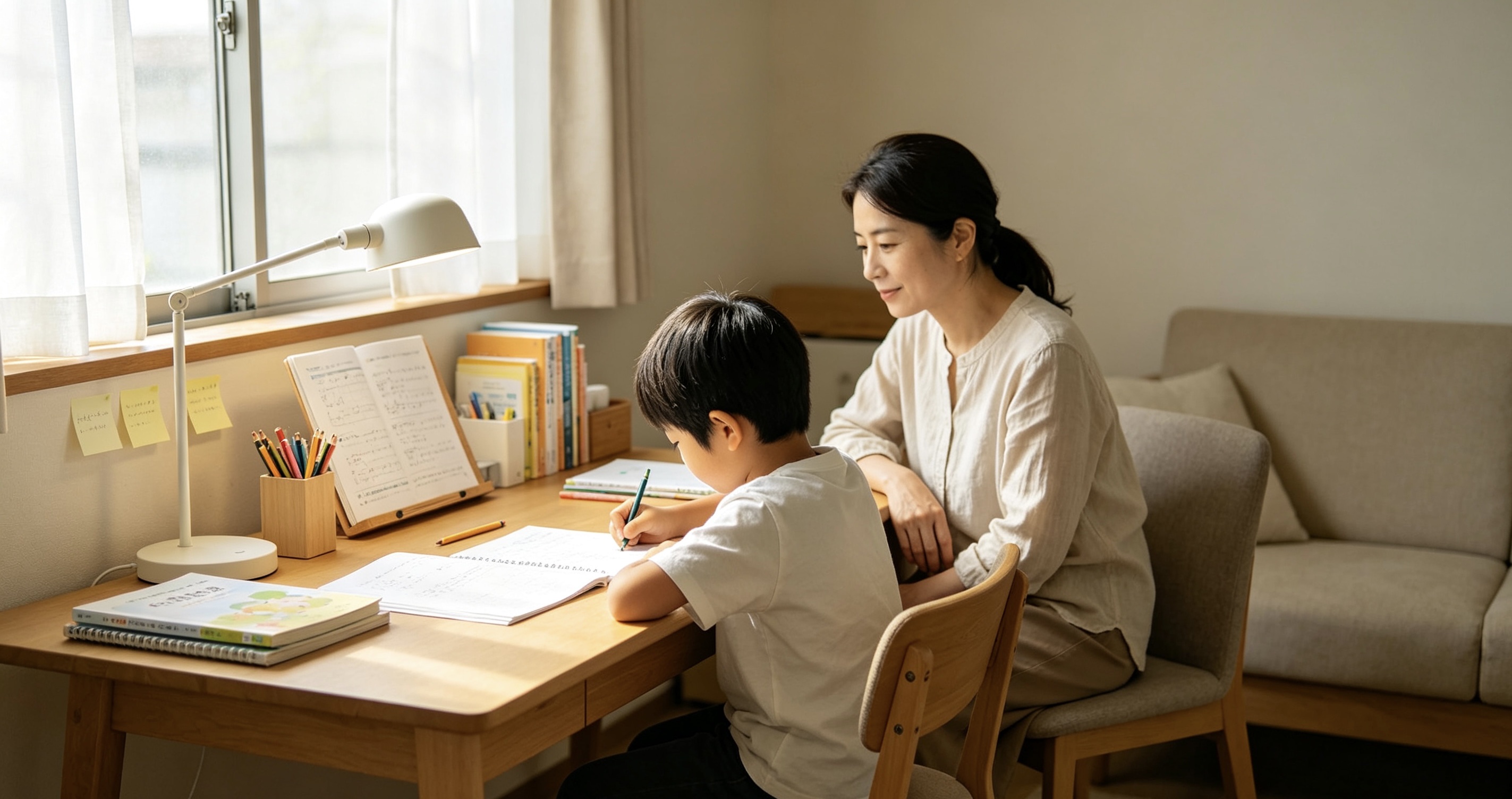 我
孩子上小学，父母一定要做好这几件事，比报补习班更重要

很多家长都有个误区：孩子一上小学，就疯狂报补习班、刷习题。

总觉得多补课、多刷题，孩子成绩就能拔尖。

但说实话！小学阶段拼的不是超前学、不是报班多少，而是好习惯和好心态。

这些底层基础打牢了，孩子不用补课，成绩也能稳步上涨；基础没打好