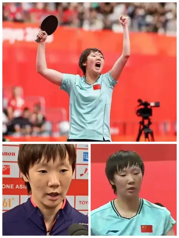 王曼昱3‑2拿下张本美和，赛后专门感谢了马导还有莎莎。
很多人就很好奇，局间休息可以商量战术，那场上的关键分，他们是怎么给鳗鱼建议的？难道直接在场边喊话吗？
其实并不是这样。
大部分战术沟通，全部都是在两局中间休息，还有暂停的时候完成。
莎莎多次对战张本美和，最熟悉这名小将的打法，趁着局间休息，把自己的经验全部分享给王曼昱。
真正在比赛来回击球的时候，是不会大声喊话的，一般只有简单的手势和鼓励。
所谓关键分的建议，就是提前商量好战术，鳗鱼自己在场上执行。
一场艰难的逆转，背后是整个团队一起出力，这就是团体赛的意义。