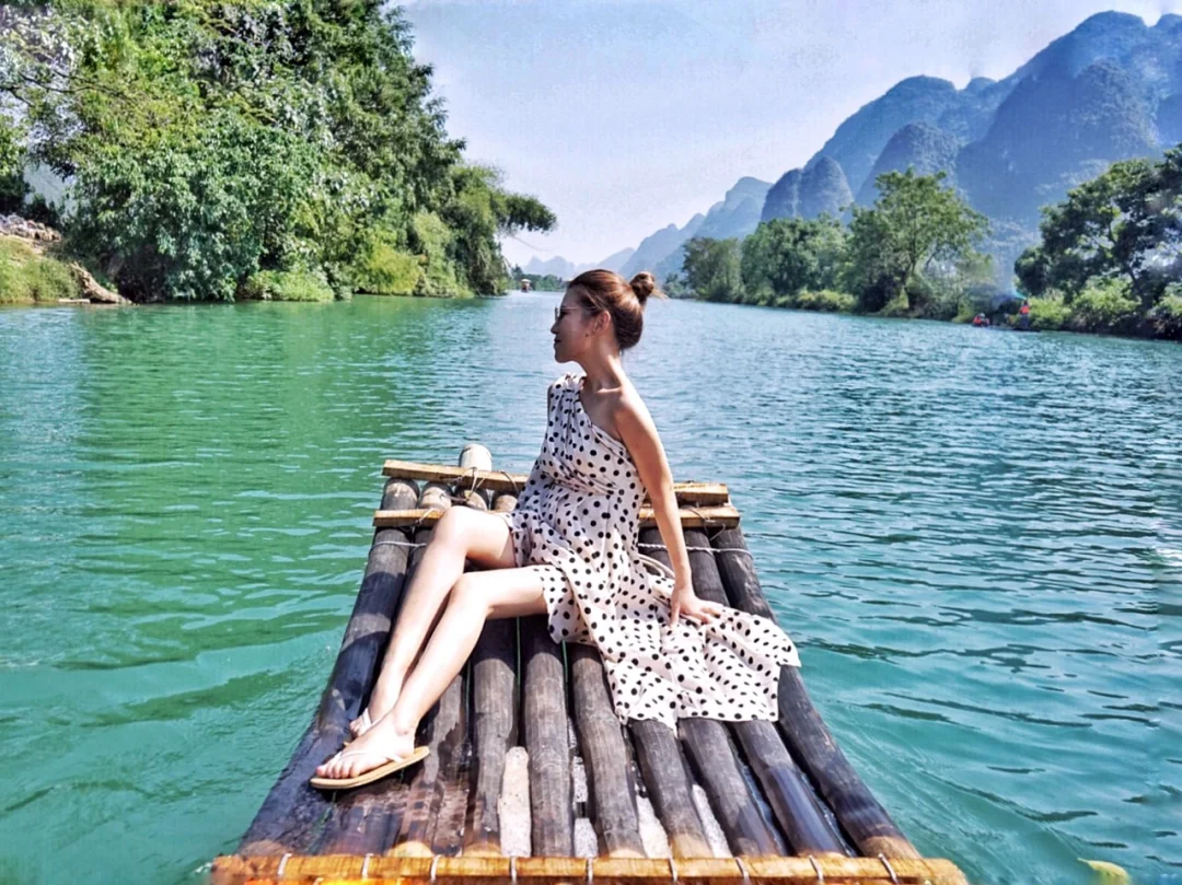 阳朔必游相公山&遇龙河漂流| 一览众山，水筏漂摇
