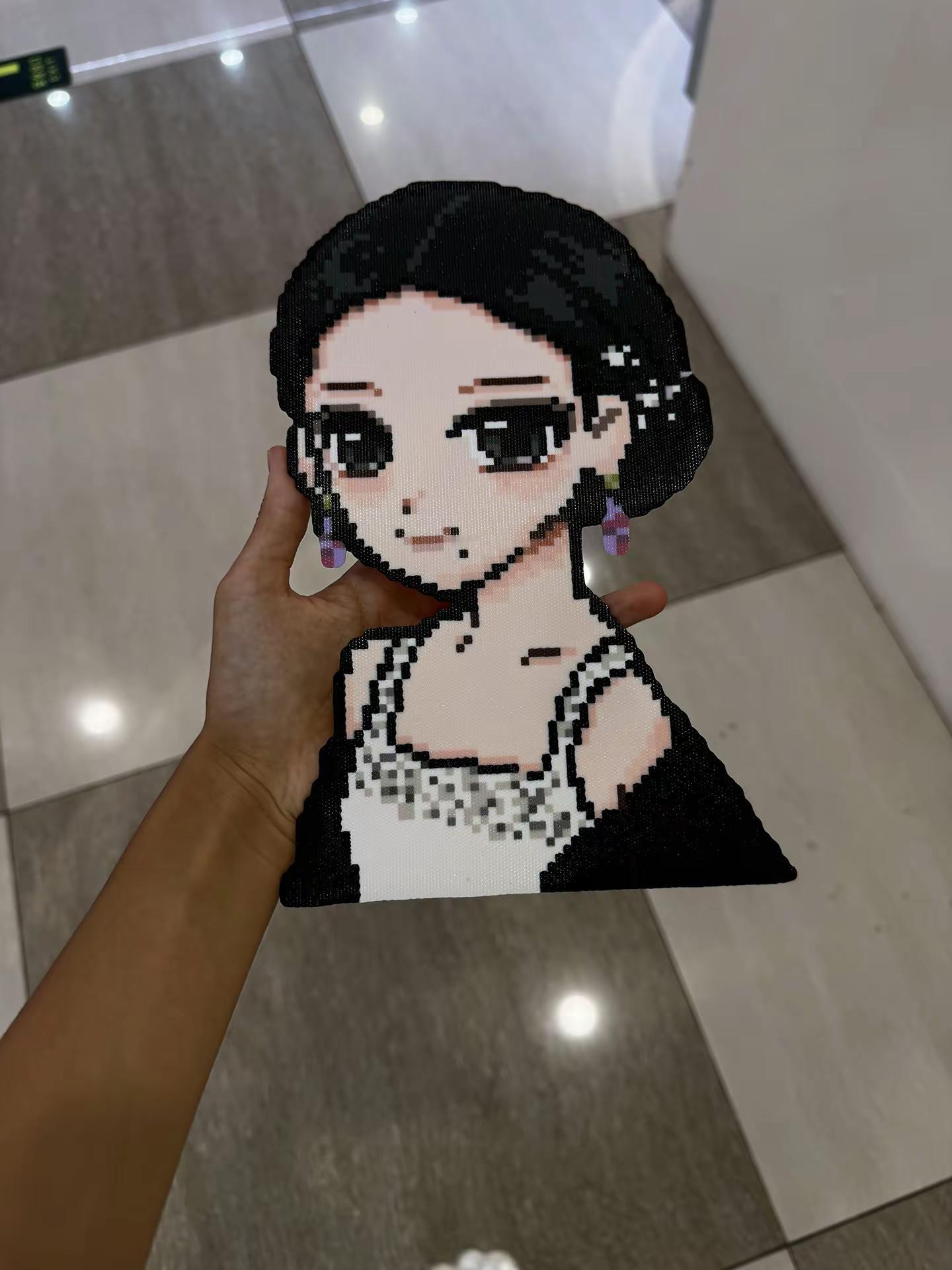 Karina！柳智敏karina 五女一五颜一 aespa 拼豆  @aespa