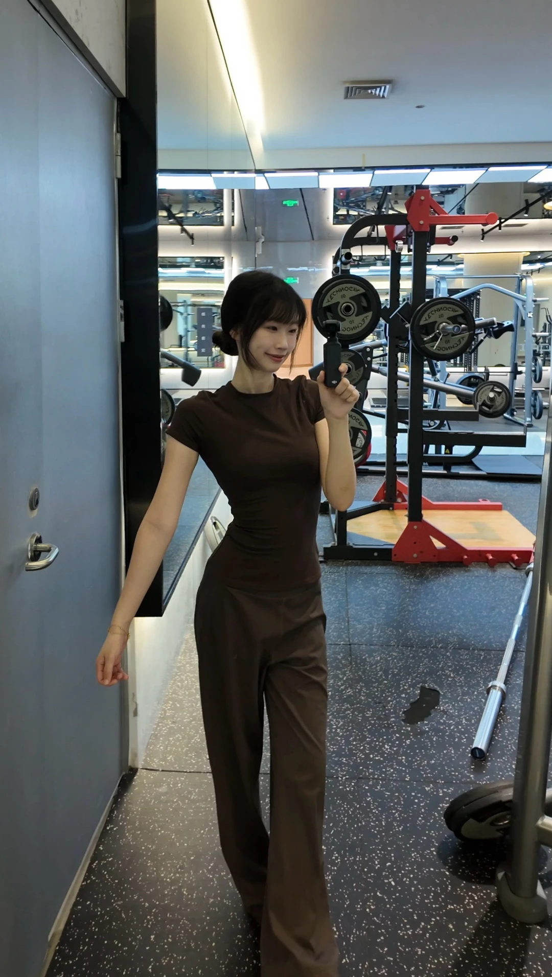 近期健身房的高频健身穿搭！！