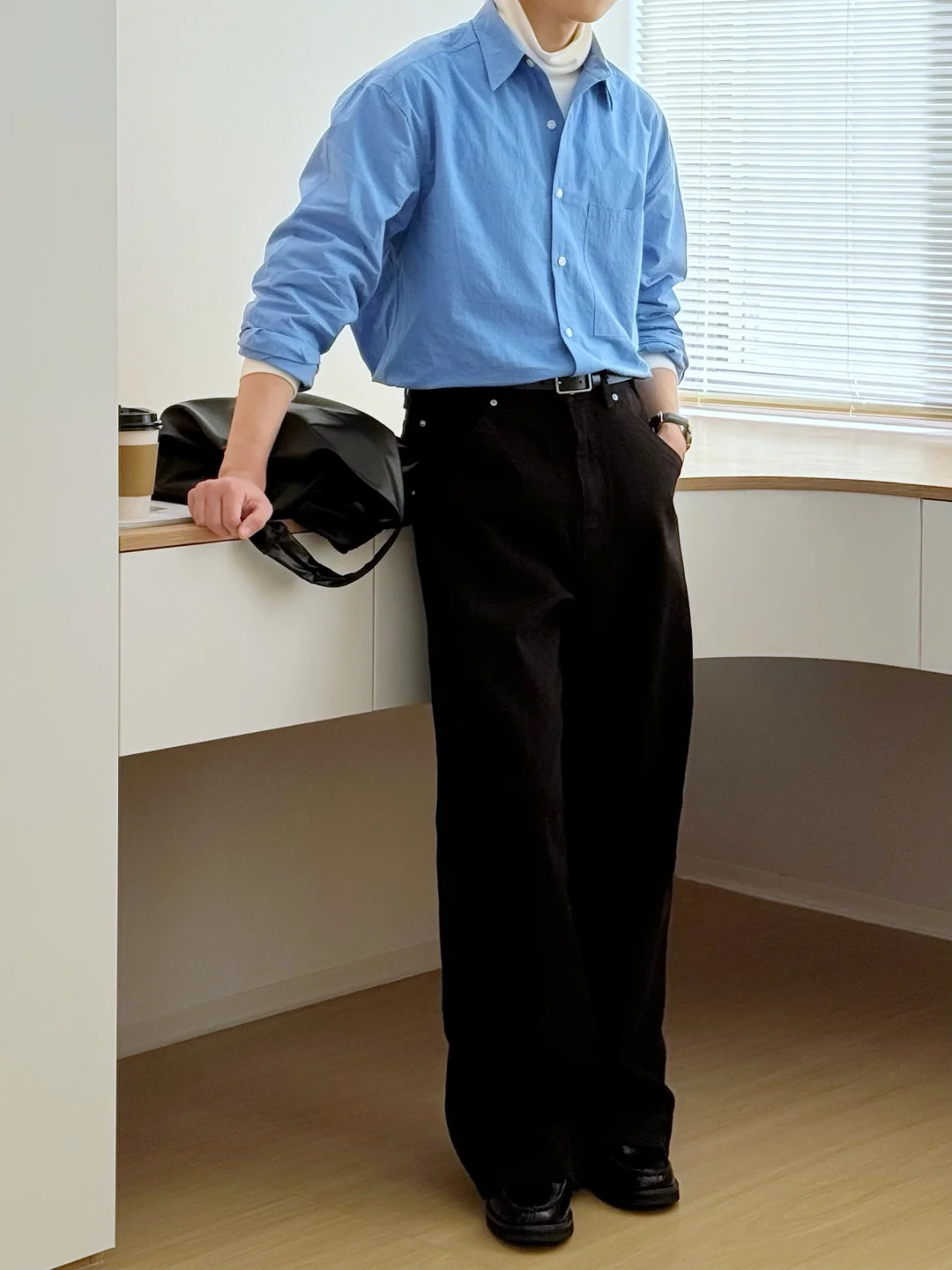 建模不够，穿搭来凑｜斯文复古通勤clean fit