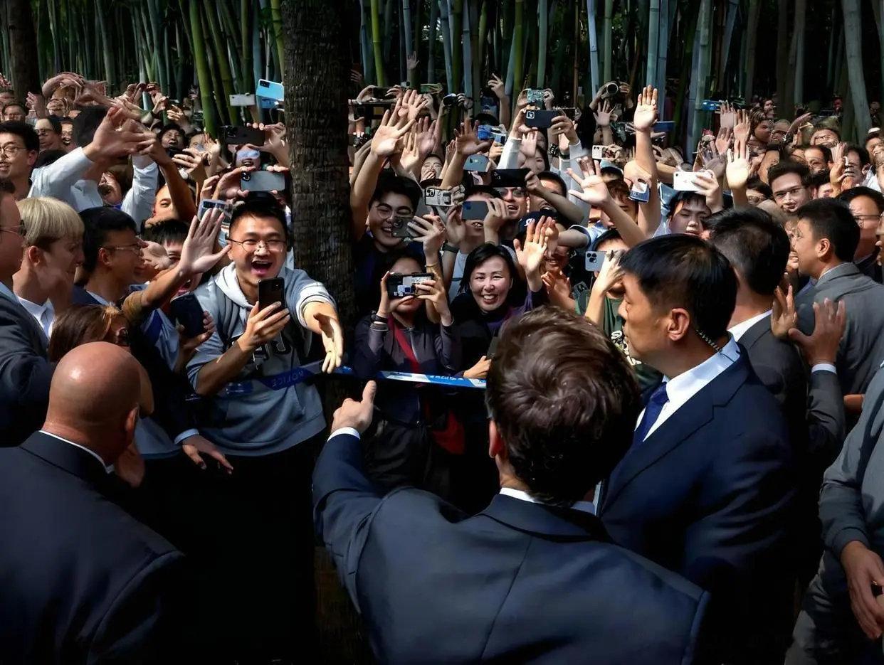 #马克龙称中国冲击欧洲工业基础# ​