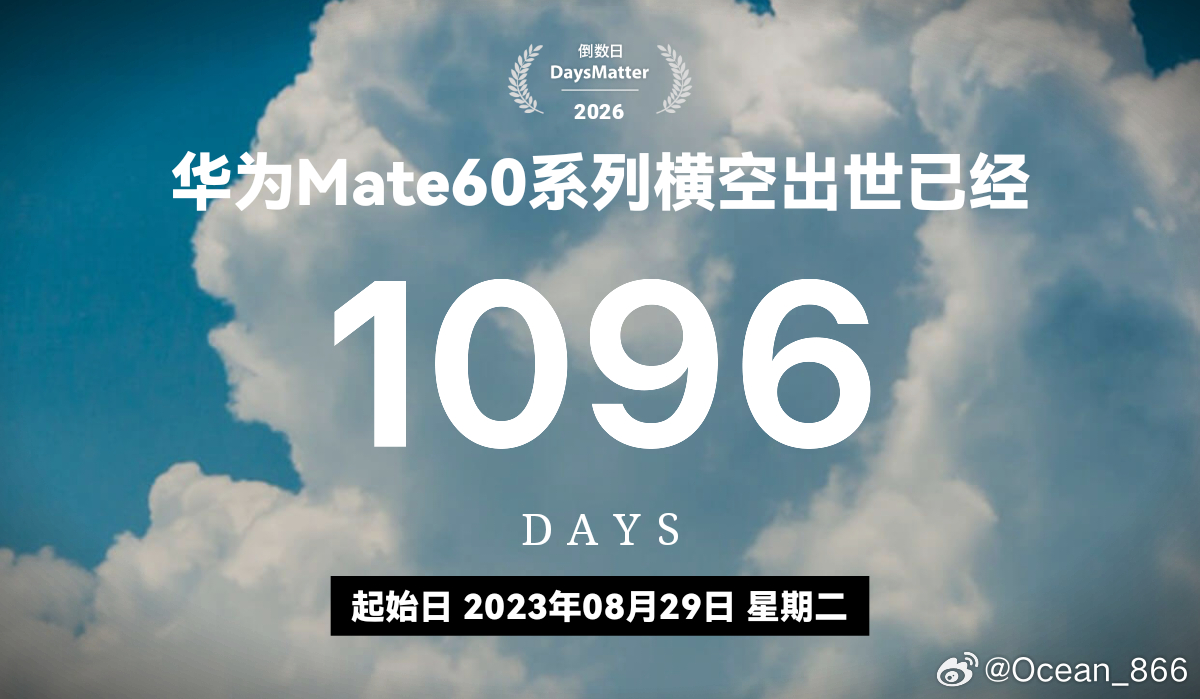 2023.8.29 12:08，华为Mate 60 Pro未发先售。没有发布会，却震动了世界。那颗被锁在图纸上的麒麟芯片，回来了。
这不仅是手机的回归，更是中国科技在至暗时刻撕开的一道口子。中国科技的崛起，从来不是一蹴而就，而是星星之火终成燎原之势。从麒麟K3V2到麒麟9000s，再到即将发布的麒麟2026。华为用实力 ​