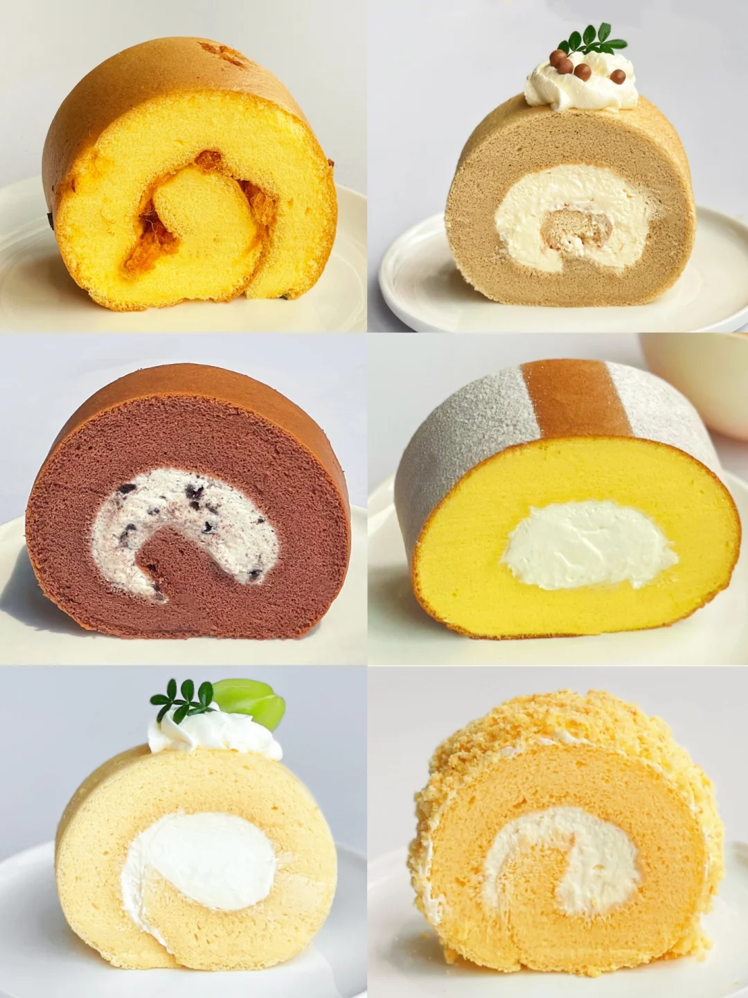 🍰6款蛋糕卷配方合集｜店售配方免费分享‼️
